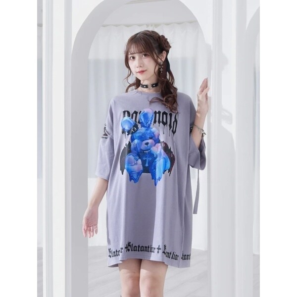 病みうさ袖ベルトユニセックスTシャツ | ノエミー(NOEMIE) | マルイ