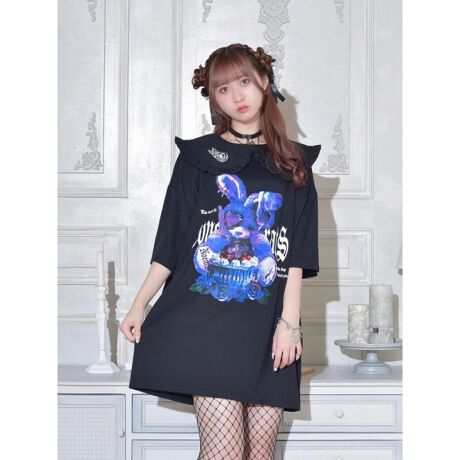 病みうさ襟付きTシャツ | ノエミー(NOEMIE) | マルイウェブチャネル