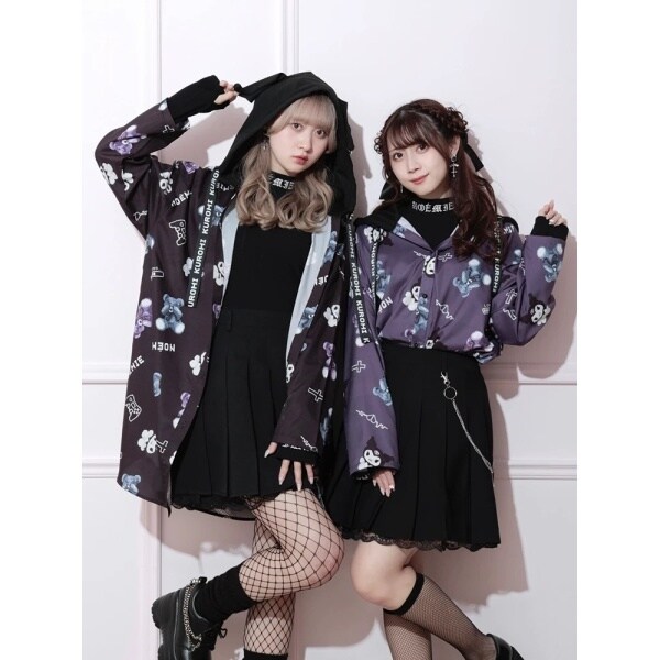 クロミ 耳付き総柄シャツ | ノエミー(NOEMIE) | マルイウェブチャネル