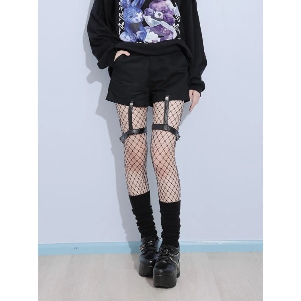 OZZON JAPAN / Pirates Rose ガーターベルトショートパンツ