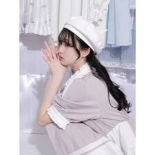 ねこ耳付きベレー帽