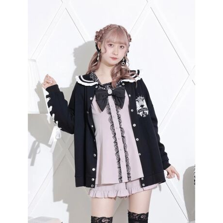 袖スピンドルフリルセーラー裏毛ブルゾン | ノエミー(NOEMIE) | マルイ 