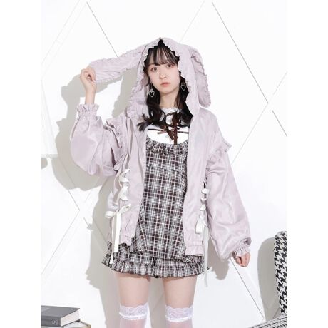 うさ耳フードスピンドルブルゾン | ノエミー(NOEMIE) | マルイウェブ 