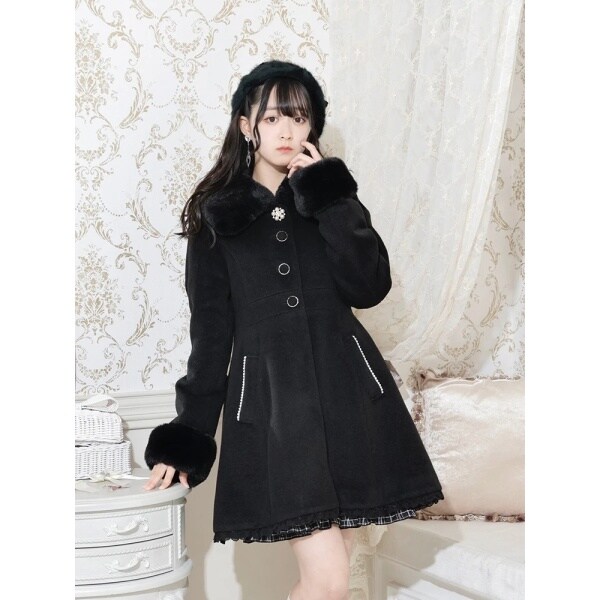 NOEMIE お嬢さん2wayワッフルステンカラーコート お嬢さん2wayワッフルステンカラーコート | ノエミー(NOEMIE
