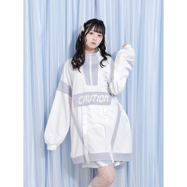 スタンドネックハーフジップユニセックスジャージ | ノエミー(NOEMIE