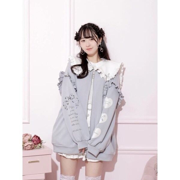 シナモロール フリルセーラーもちもちジップチュニック | ノエミー