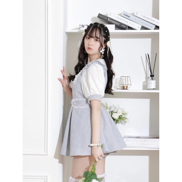 お嬢さんキラキラツイードセットアップ | ノエミー(NOEMIE