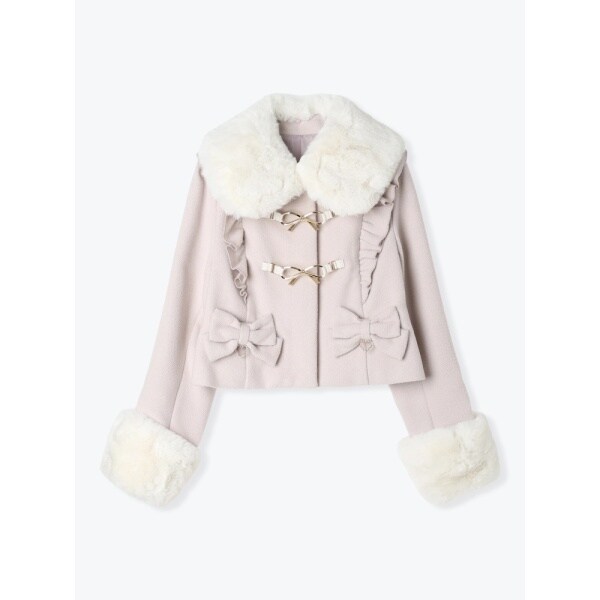 お嬢さんワッフルショートコート | ノエミー(NOEMIE) | マルイウェブ