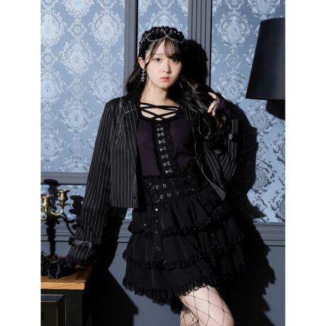 [^ԁF25590045717]tFCNU[̐؂ւX^CO߂e[[WPbgB`F[NX`[tSVbNeCXgȕɎdグ܂BEGXgCZ߂̏䊴|Cg~jXJ[gƍ킹ghCNȃR[fBl[g߂łBNOEMIE/mG~[/TuJ/TuJn/TuJq/SVbN/SVbNpN/SVbNt@bV/pN/TuJn/nn/n/nnq/Xg[gn/Q핞/oqR[f/R[f/subculture/street style/jiraikei/punk/gothicf(͂)gF166cmMTCYpf(肨)gF164cmMTCYp