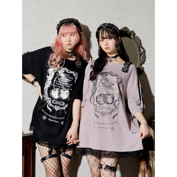 NOEMIE ノエミー フレアスリーブバックレースアップカットソー ブラック ノエミー NOEMIE フレアスリーブバックレースアップカットソー