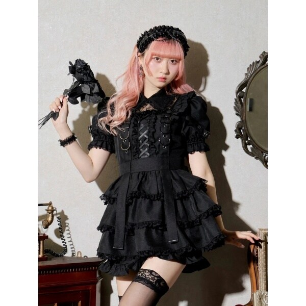 レースアップサスペンダーティアードセットアップ | ノエミー(NOEMIE