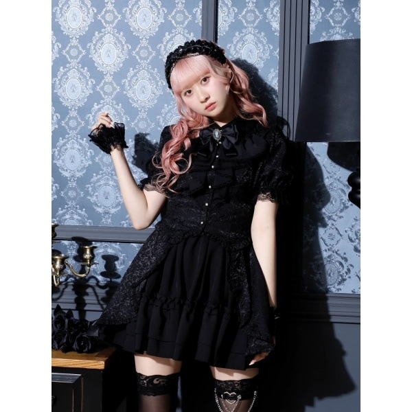 NOEMIE ノエミー お嬢さん総レースセパレート浴衣 黒 NOEMIE｜お嬢さん総レースセパレート浴衣 | Rakuten Fashion