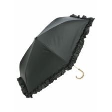 フリル折りたたみ日傘