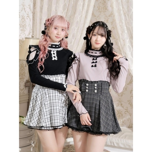 フレアスリーブバックレースアップカットソー | ノエミー(NOEMIE