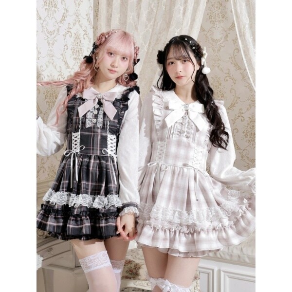 ノエミー（NOEMIE） ティアードレースアップセットアップ ノエミー NOEMIE ティアードレースアップセットアップ （黒