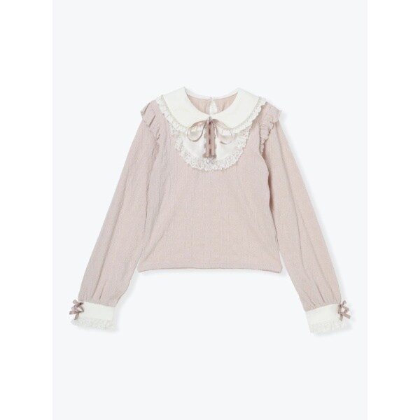 NOEMIEトップス ノエミー NOEMIE レースアップサスペンダーティアード