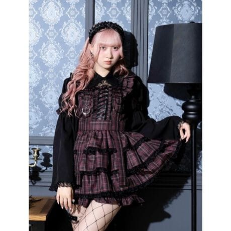 [^ԁF25590052829]Ȃ炩ɍLtAX[u|Cg̃ZbgAbvBn[ɂ̓[X{AK[[ȃANZgɂȂ܂Bpc̃EGXgSdĺBgݍ킹Ēp̂͂APił􂷂ACełBNOEMIE/mG~[/TuJ/TuJn/TuJq/SVbN/SVbNpN/SVbNt@bV/pN/TuJn/nn/n/nnq/Xg[gn/Q핞/oqR[f/R[f/subculture/street style/jiraikei/punk/gothicf(肨)gF164cmMTCYpf(͂)gF166cmMTCYp