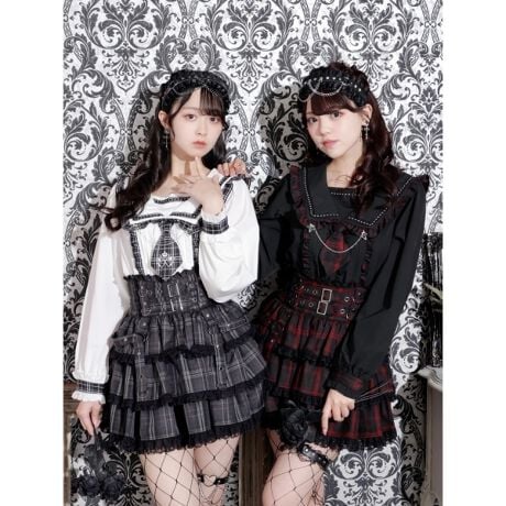 [^ԁF25590053017]Z[[J[Ƀt`FbNgݍ킹݊uEXBlN^C̃fBe[Ƒ@ׂȑSVbNȕ͋CāAR[fBl[g̎ƂĊ􂢂܂BXJ[gpcɍ킹邾ŁAꂽX^Cy߂܂BNOEMIE/mG~[/TuJ/TuJn/TuJq/SVbN/SVbNpN/SVbNt@bV/pN/TuJn/nn/n/nnq/Xg[gn/Q핞/oqR[f/R[f/subculture/street style/jiraikei/punk/gothic