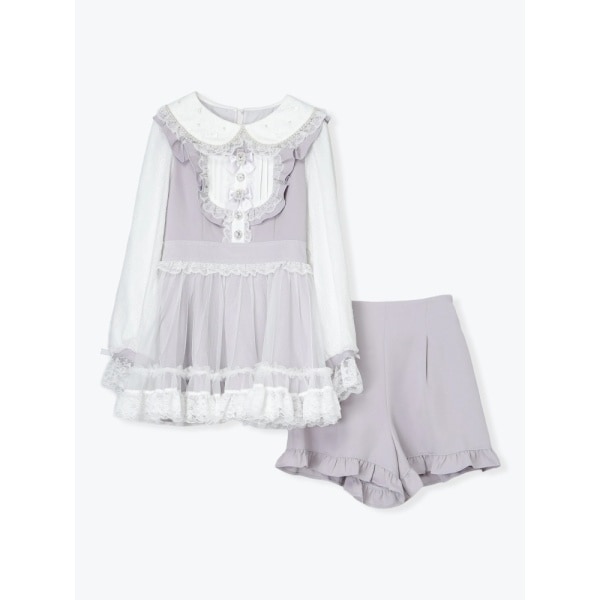 ノエミー　うさぎさんチュールフレア浴衣ドレス ノエミー NOEMIE うさぎさんチュールフレア浴衣ドレス