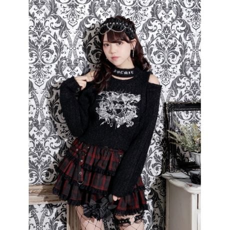 [^ԁF25590054338]tgɕ`ꂽSVbÑGWFa݉͋CjbgBV_[̃t@Xi[͊Jł̂ŁAJ̃bNXy߂܂B񌳂ɕ`ꂽuhShイ|CgBXJ[gƍ킹K[[ȃR[fBl[g߂łBNOEMIE/mG~[/TuJ/TuJn/TuJq/SVbN/SVbNpN/SVbNt@bV/pN/TuJn/nn/n/nnq/Xg[gn/Q핞/oqR[f/R[f/subculture/street style/jiraikei/punk/gothicf(肨)gF164cmMTCYpf()gF163cmMTCYp