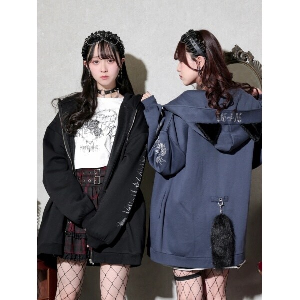 クロミ フリルジャージパーカー | ノエミー(NOEMIE) | マルイウェブ