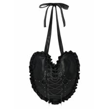 チェーン付きハート型トートバッグ