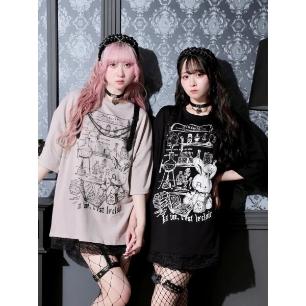 病みうさハーネスバックリボンTシャツ | ノエミー(NOEMIE) | マルイ