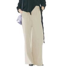 神戸レタス(KOBE LETTUCE)の[ 田中亜希子さんコラボ ] 選べるサイズジャージーワンドパンツ [M3363]