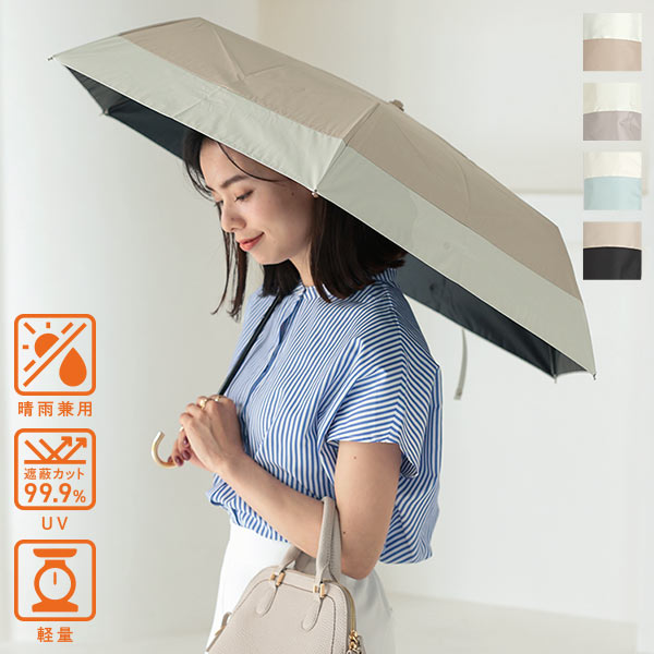 晴雨兼用UVカットバイカラーミニ傘 [J1041] | 神戸レタス(KOBE 