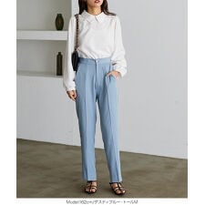 選べるサイズ ハイウエストテーパードパンツ [M3703]