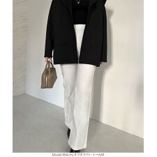 低身長から高身長まで のびのびストレッチフレアパンツ [M3746]