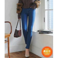 神戸レタス(KOBE LETTUCE)の選べる6サイズ 裏起毛ボンディングストレッチデニム [M1759]