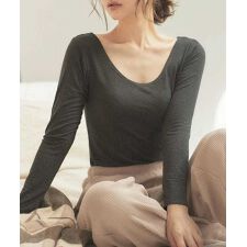 神戸レタス(KOBE LETTUCE)の[ &HEAT ] M L XL 選べるタイプ あったかベーシックインナートップス [H500]