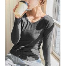 神戸レタス(KOBE LETTUCE)の[ &HEAT ] M L XL 選べるタイプ あったかベーシックインナートップス [H500]