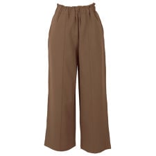 [ 田中亜希子さんコラボ ]カットジョーゼットゆったりストレートパンツ [M3862]