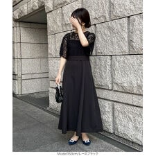 [ プチレタス ]リボンボレロセットフレアキャミワンピース [E3222]