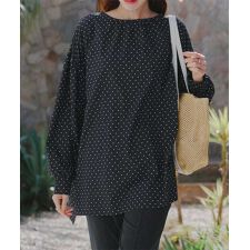 神戸レタス(KOBE LETTUCE)の[ラッシュガード］UVカットウエストストリングオーバーブラウス [S193]