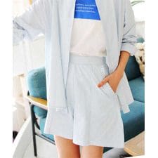 神戸レタス(KOBE LETTUCE)の[ ラッシュガード ] UVカットフリルポケットショートパンツ [S194]