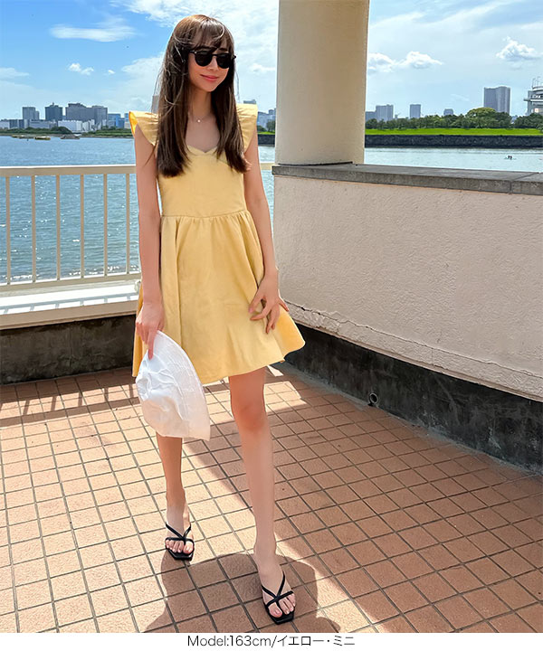 [ 岡部あゆみさんコラボ ] マルチwayカシュクールワンピース [E3304]