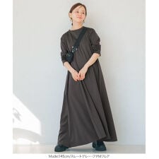 神戸レタス(KOBE LETTUCE)の[ 田中亜希子さんコラボ ]選べる3タイプ ジャージーワンピース [E3295]