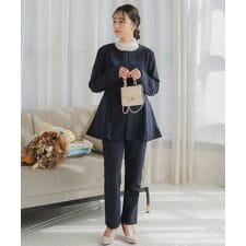 [ セレモニー ] [ Petitle / プチレ ] ペプラムジャケットセットアップ[E3329]