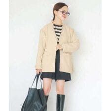 [ 田中亜希子さんコラボ ]選べる2タイプツイードジャケット [K1246]