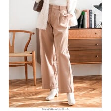 神戸レタス(KOBE LETTUCE)の[ 裏起毛 ] 防風裏ファーストレートタックパンツ [M3987]