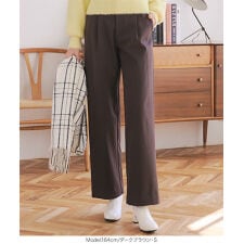 神戸レタス(KOBE LETTUCE)の[ 裏起毛 ] 防風裏ファーストレートタックパンツ [M3987]