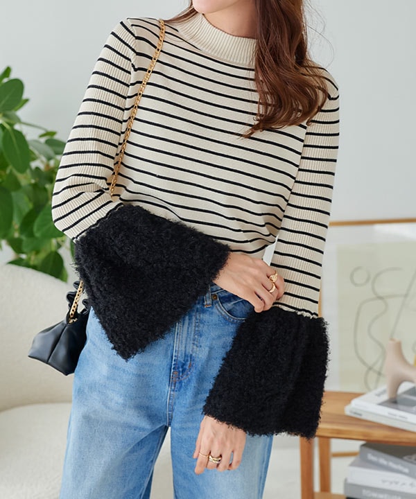 [�}���C]�v�[�h���t�@�[�t���A�X���[�u�j�b�g�g�b�v�X [C7000]/�_�˃��^�X�iKOBE LETTUCE�j �G�N����×�u���b�N