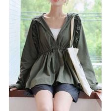 神戸レタス(KOBE LETTUCE)のラッシュガード 指穴付きUVカットパーカー[S209] 撥水 水陸両用 接触冷感 吸水速乾