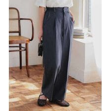 神戸レタス(KOBE LETTUCE)の[ Petitle / プチレ ] タックワイドストレートパンツ [M4027]