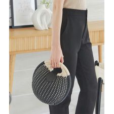 神戸レタス(KOBE LETTUCE)のサークルカゴバッグ [B1573]