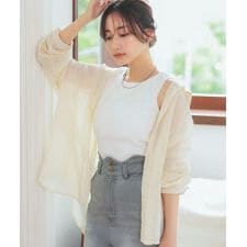 [ Petitle / プチレ ] シアーガーゼロングシャツ [C7087]