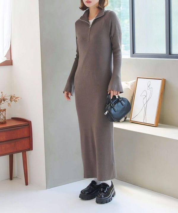 ZIP ニットロンパース | ラグア ジェム(LAGUA GEM) | マルイウェブチャネル